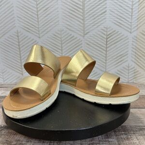 Gold Soda Boutique Brand Occupy Sandals Size 6